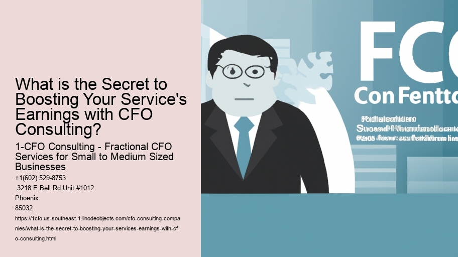 What is the Secret to Boosting Your Service's Earnings with CFO Consulting?